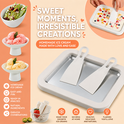 Magic Rolled Ice Cream Maker